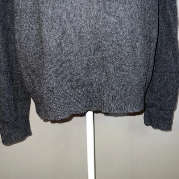 Patagonia Mens Gray Recycled Cashmere Sweater Hoodie Size L - Picture 4 of 13